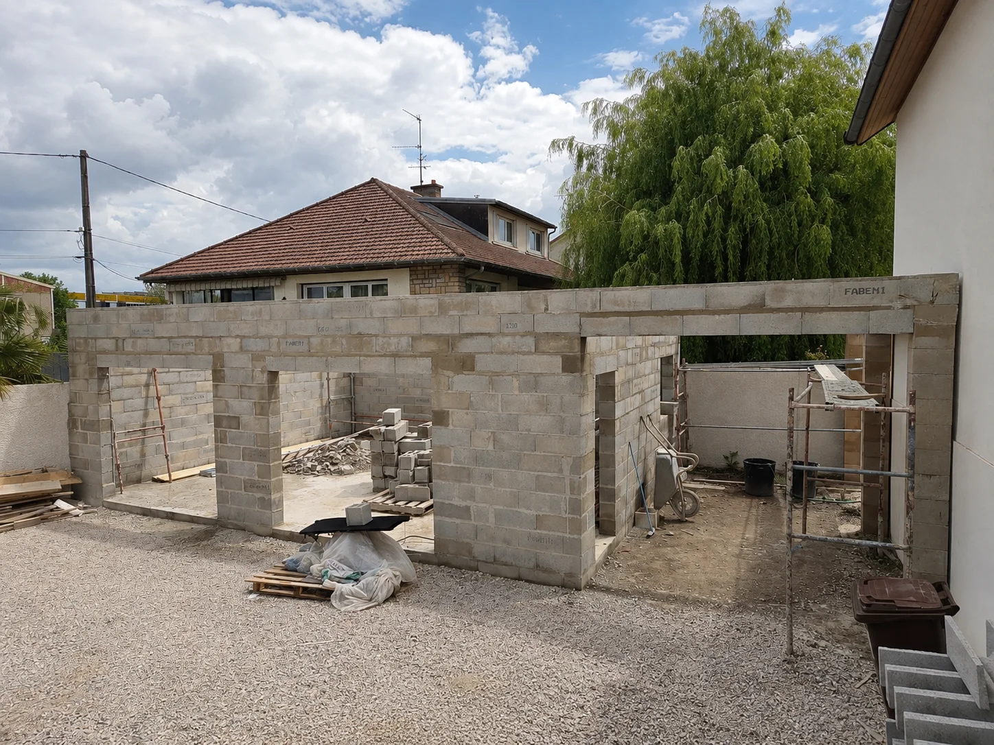 Après — extension maison